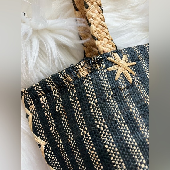 Annabel Ingall 100% Raffia Tote Handmade in Madagascar - Picture 8 of 14